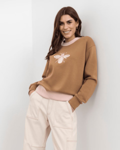 Logo Sweat Taupe