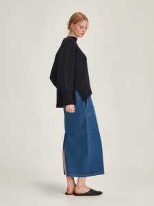 Caroline Sills: Rei Merino Sweater French Navy