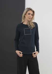 X. Box Tee Black/White