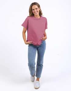 Halli S/S Tee Pink Quartz
