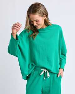 Gab L/S Sweat Turqouse