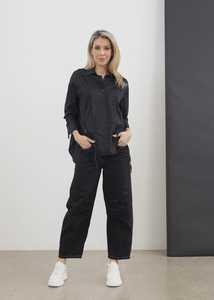 Dreams Barrel Jean Black