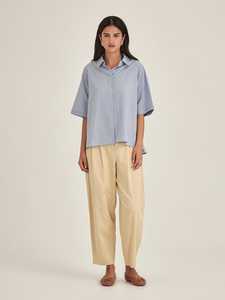 Tops: Jenne Cape Blouse Stripe