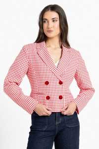 Audrey Blazer Ruby Check