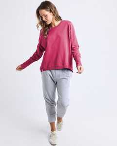 Sweaters: Divine Crew Dark Pink