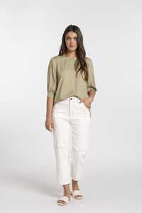 Finley Top Green & Pink