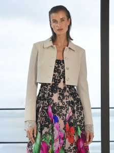 Outerwear: Crop At Nothing - Oyster
