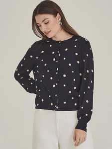 Kaia Spot Cardigan