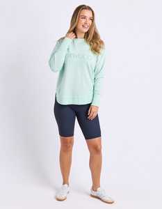 Simplified Crew Pale Mint