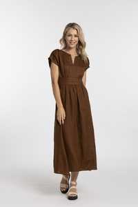 Prudence Dress Chocolate