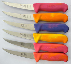 Products: Narrow Curved Boning Knife 13cm - Mixed Colour