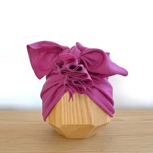 Last Chance Sale: Merino Ruffle Headwrap | Periwinkle
