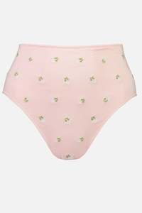 Whitney High Waist Bikini - Rosy Blossom