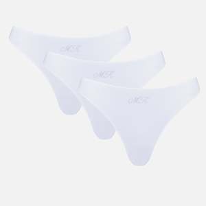 Knickers By Styles: Monogram Whitney Thong 3 Pack
