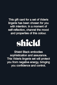 Gift Set Cards: Shield Gift Card