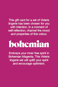 Bohemian Gift Card