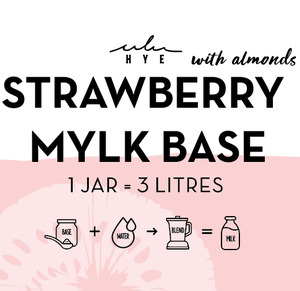 Products: Strawberry Mylk Base (150g) Plant-Based Strawberry Milk NZ