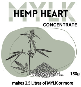Products: Hemp Heart Mylk Concentrate NZ (150g / 1kg) High Protein Plant Milk