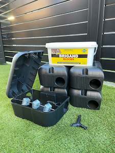 Brigand 2kg and Raptor Bait Station Combo
