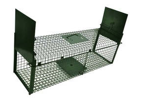 Mustelids: Humane Live Cage Trap – Heavy-Duty, Escape-Proof | Rabbits, Possums & Feral Cats