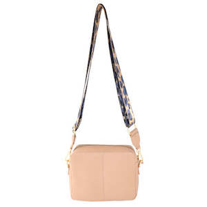 Bags And Wallets: Bubble finish cross body  leather bag