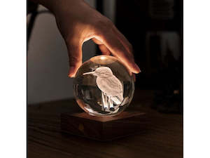 Living Collection Home Decor Online: Kingfisher 3D Laser Engraved Light