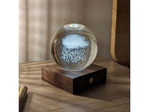 Rain Cloud - 3D Laser Engraved LED Light