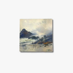 Living Collection Home Decor Online: Old Masters - Coaster - A Wet Day on a Wild Coast - Set of 4