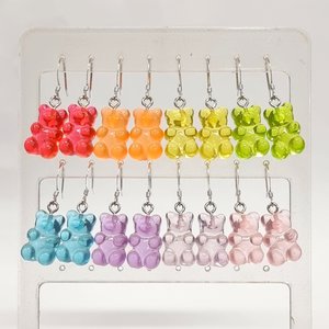 Products: Gummy Bear Earrings - Village Beads