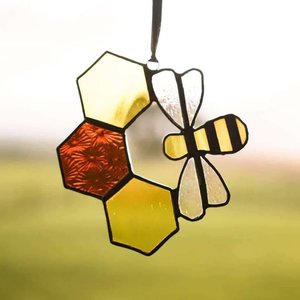 Stained Glass Suncatchers - Redlow Gypsy - Village Beads