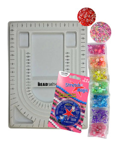 Kids Bracelet Rainbow Starter Kitset - Village Beads