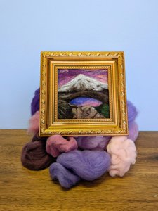 Products: Needle Felted Landscape Class - Wool & Steel Needle Felting (Ages 15+) - Village Beads