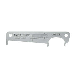 Tools Workshop: SRAM Chain Wear Check Tool (for 0.8% Wear Chains)