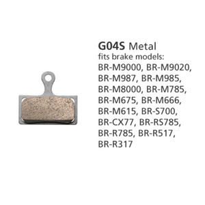 SHIMANO BR-M8000 METAL PAD & SPRING G04S