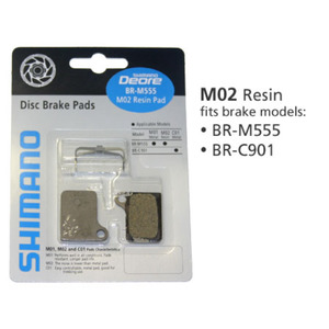 Components Brakes Brake Pads: SHIMANO BR-M555 DISC BRAKE PADS 1PR M02 RESIN