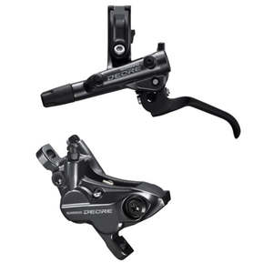 Components Brakes Brake Sets: BR-M6120 REAR DISC BRAKE BL-M6100 LEFT LEVER RESIN PAD