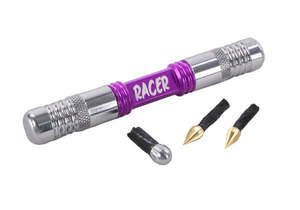 Tools Pumps Puncture Repair Kits: DYNAPLUG RACER, PURPLE WITH POLISHED CAPS