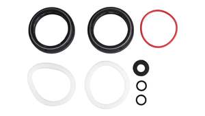 Suspension: Fork Dust Wiper Upgrade Kit 38mm Black Flangeless Ultra-low Friction SKF Seals