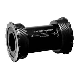 Components Gears Drivetrain: CERAMICSPEED - ROAD BOTTOM BRACKETS - T47 THREADED FOR SRAM GXP - COATED