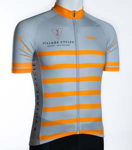 VC SS Jersey Orange Stripe