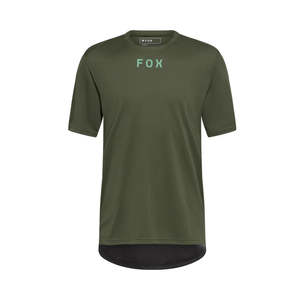 Clothing Mtb Jerseys: Fox Ranger SS Jersey Wordmark