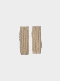 Gloves: Stilen Lily FIngerless Gloves Beige