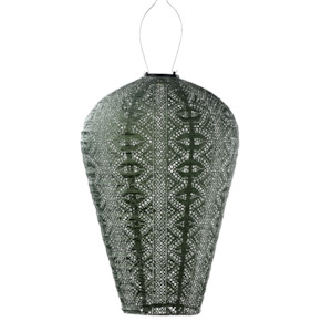 Lumiz Solar Lanterns1: Lumiz Lantern Balloon XL Sage Green Lace