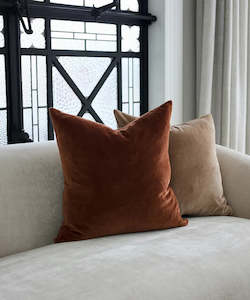 Velvet Cushion by French Country Collections