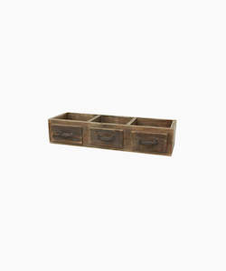French Country Collections 1: 3 Part Organizer Faux Drawers by French Country Collections