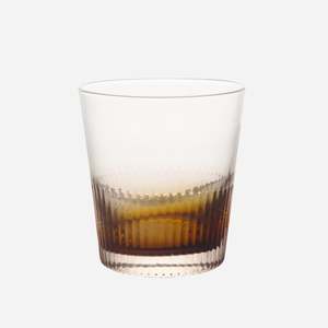 Ambretta Ridged Whisky Glass (set of 2)