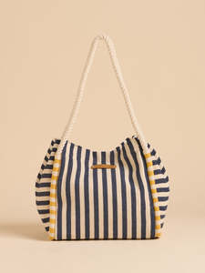 Bags: Deck Stripe Beach Bag Brakeburn