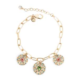 A C Oslo: Vibrance Charm Bracelet by A&C Oslo