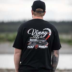 Vinny Fab Merch 1: Vinny Fab FC3S Vs BNR34 T Shirt