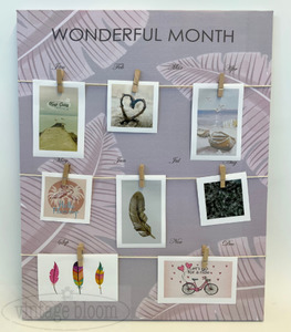 ‘Wonderful month’ canvas